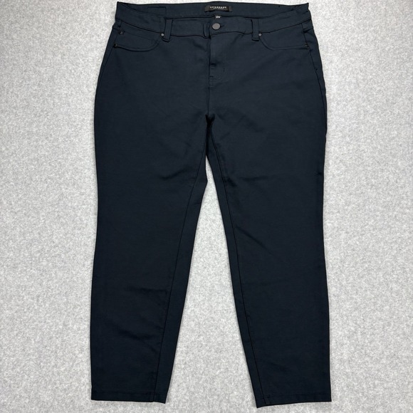 Liverpool Pants - Liverpool Ponte Knit Pants Women 22W Blue Stretch Comfort‎ Career Professional